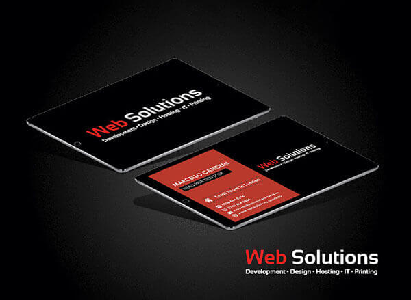 Business card Web Solutions