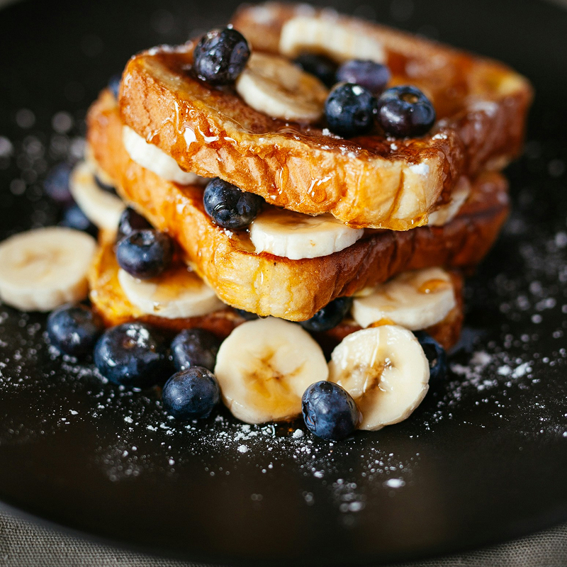 Photo of beautifully
            arranged food