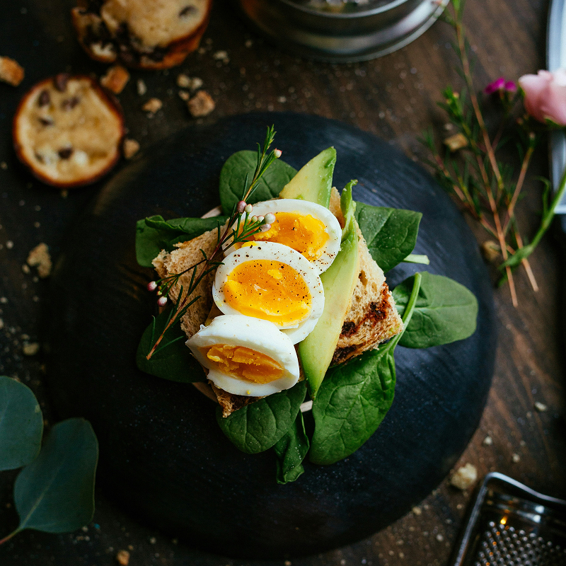 Photo of beautifully
            arranged food