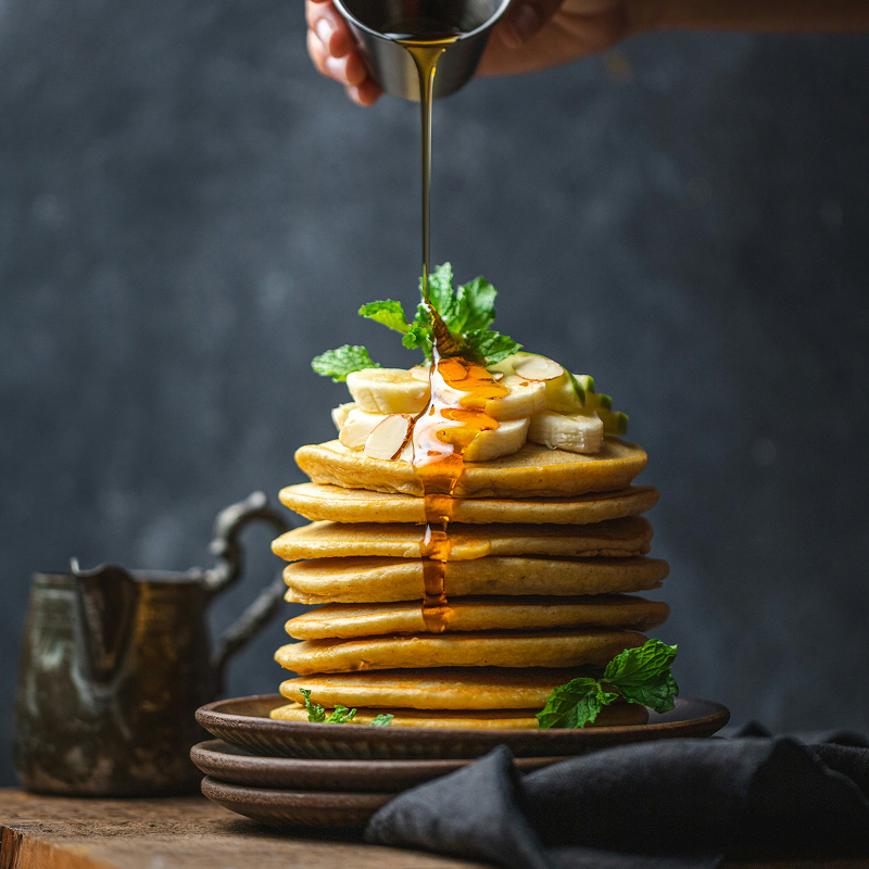 Photo of beautifully
            arranged food